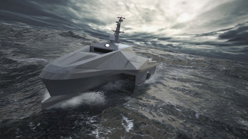 BMT is proposing the pentamaran hullform for autonomous surface applications.