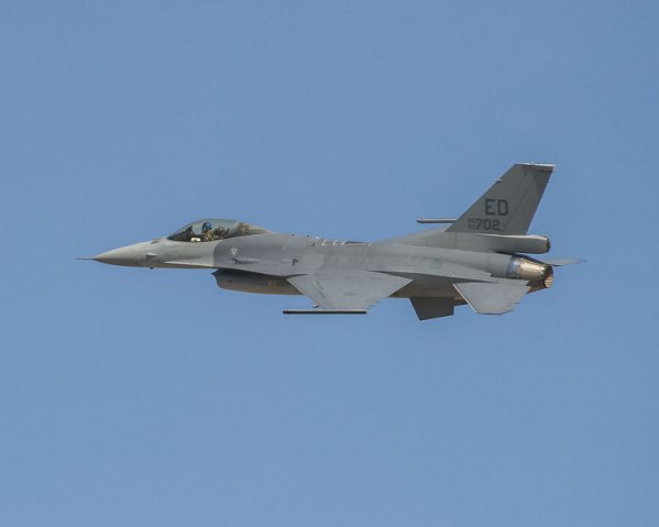 US defence sales to Taiwan understood to be progressing through the notification process include external sensor pods for the island’s fleets of Lockheed Martin F-16 fighter aircraft.  (Lockheed Martin/Randy A Crites )