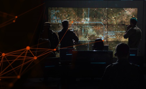 Image of ops room representing Janes unrivalled military OSINT