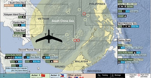 China-Philippines incidents in the South China Sea