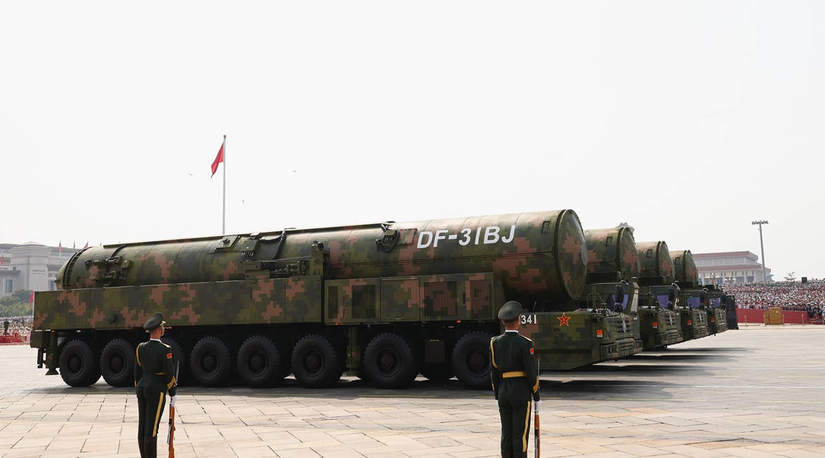 China's first public display of nuclear triad signals increasing ...