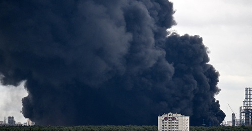 Gazprom Neft oil refinery