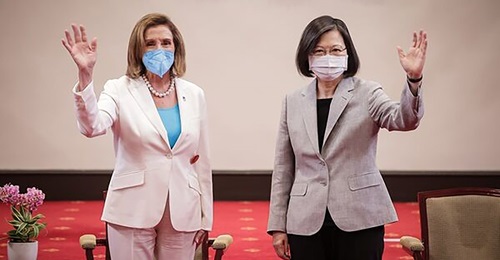 Nancy Pelosi and TsaiIng wen