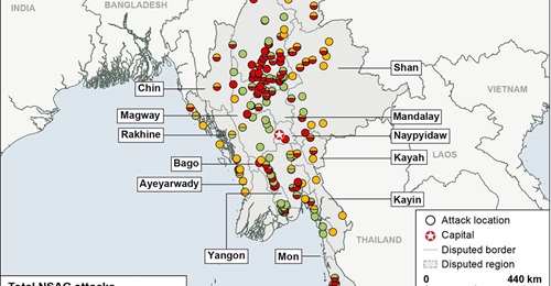 NSAG attacks in Myanmar