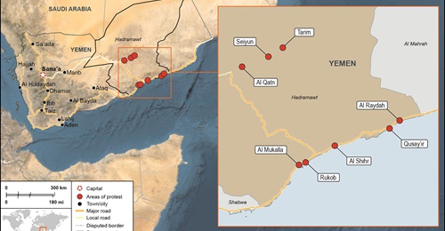Protests in Hadramawt governorate