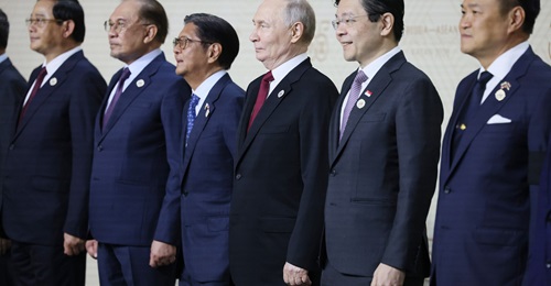 Putin with 12 leaders of ASEAN countries Kazan Russia 18 June 2026
