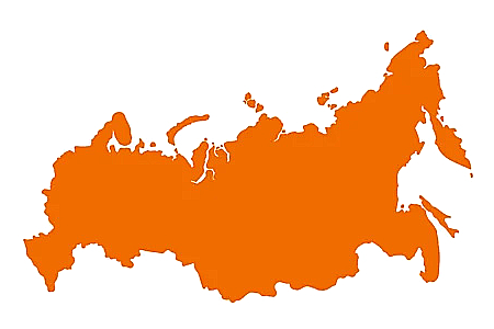 Russia & Eurasia map