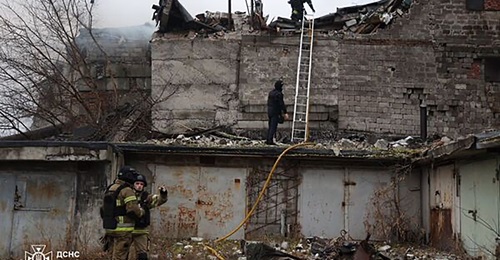 Russian missile strike