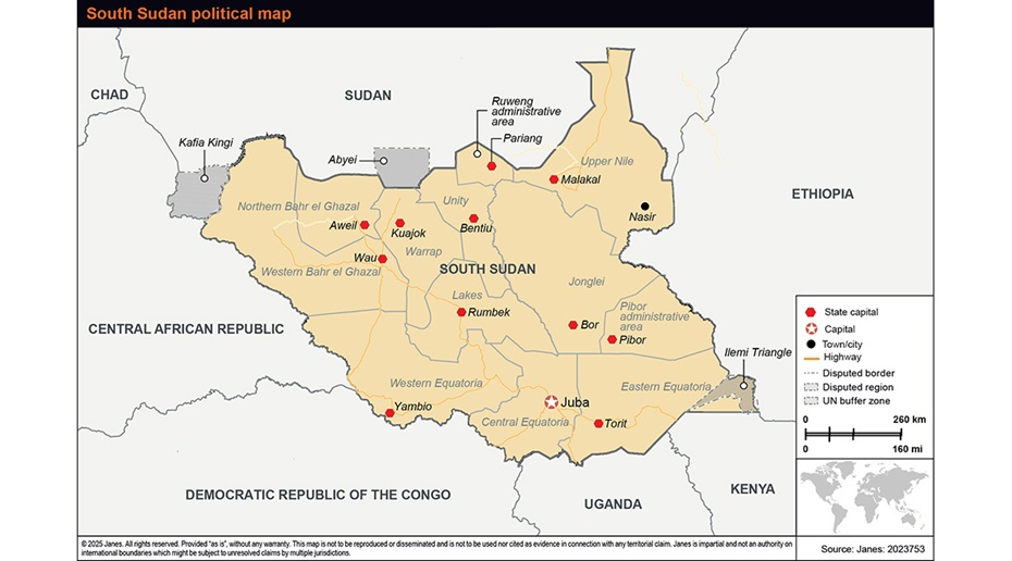 South Sudan stability report