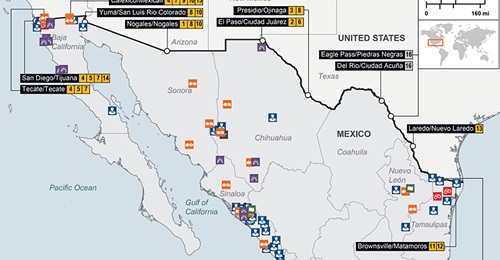 US-Mexico border security report - June 2025