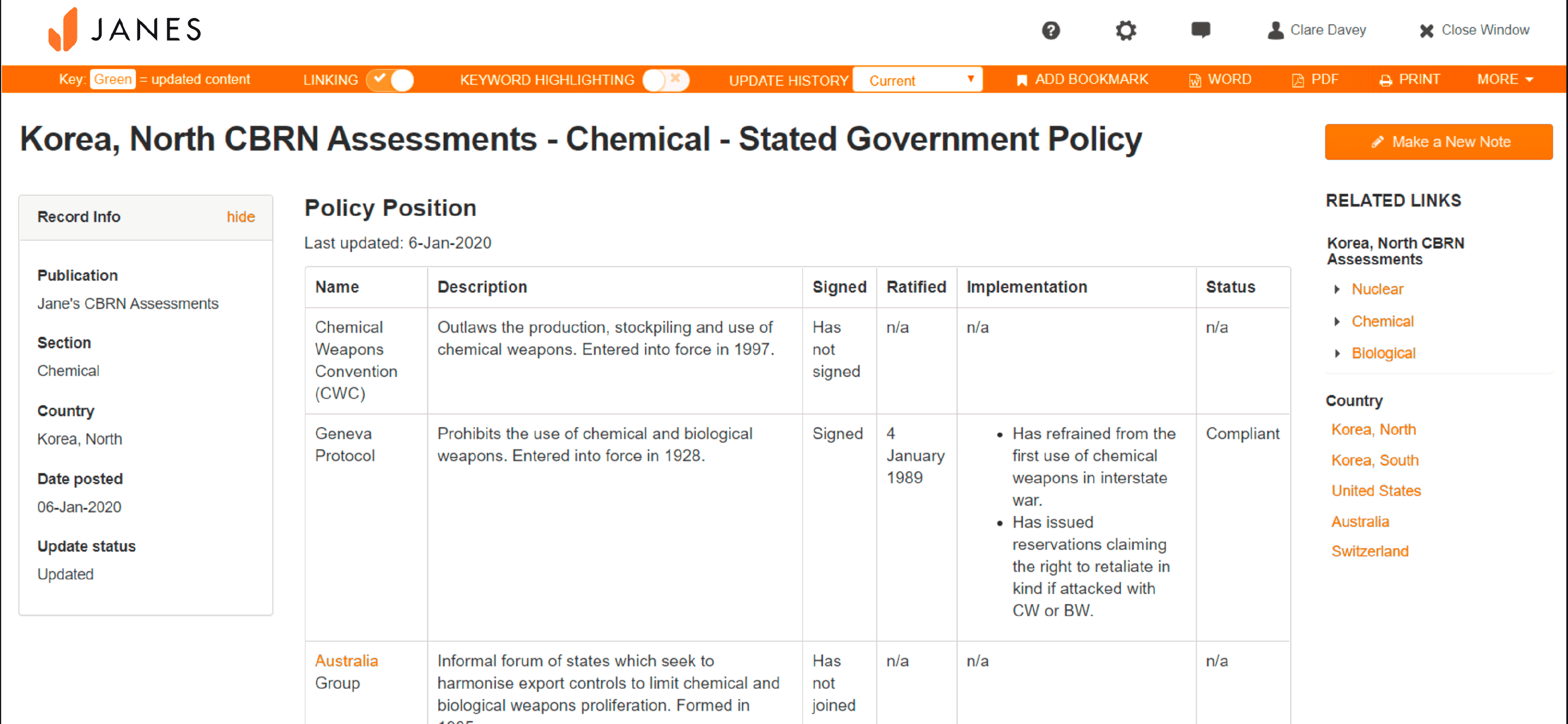 image of cbrn assessment government policy