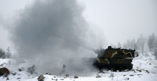 A K9 SPH undergoing trials in Finland in 2016. Finland is buying 112 more K9s, in addition to the 96 it already has.