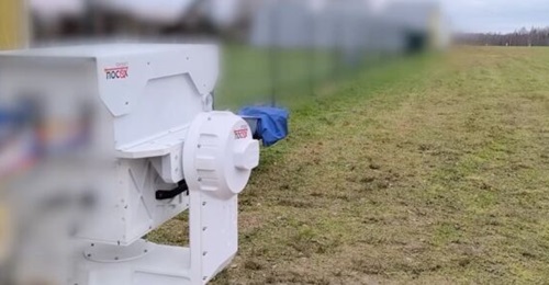 Image from a LazerBuzz video published on 8 November 2025 purporting to show their laser directed energy weapon.