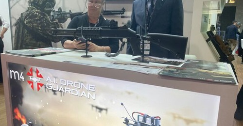 Benelli's AI Drone Guardian is based on an M4 rifle