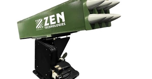 Zen Technologies is developing a micro-missile launcher to integrate with its Zen anti-drone system (ZADS). The launcher is designed to fire 40 mm munitions.