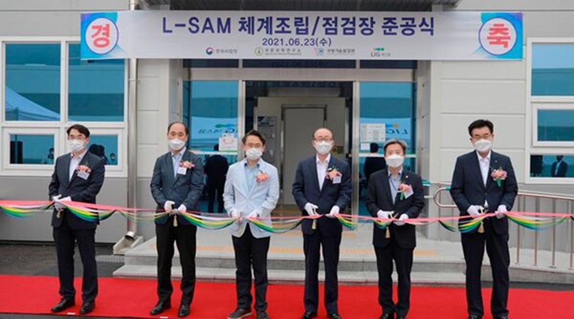 LIG Nex1 announced on 25 June the opening of a new facility for the assembly and inspection of L-SAM air-defence systems.