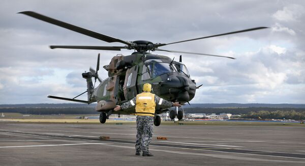 
        The ADF is extending the grounding of its fleet of 47 MRH-90 Taipan multirole helicopters due to maintenance and safety issues,
        Janes
        has learnt.
       (Royal Australian Navy/Commonwealth of Australia)