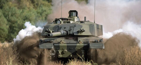 The UK MoD has selected Rafael's Trophy APS for assessment and integration into the British Army's Challenger 3 MBT. (Crown Copyright)