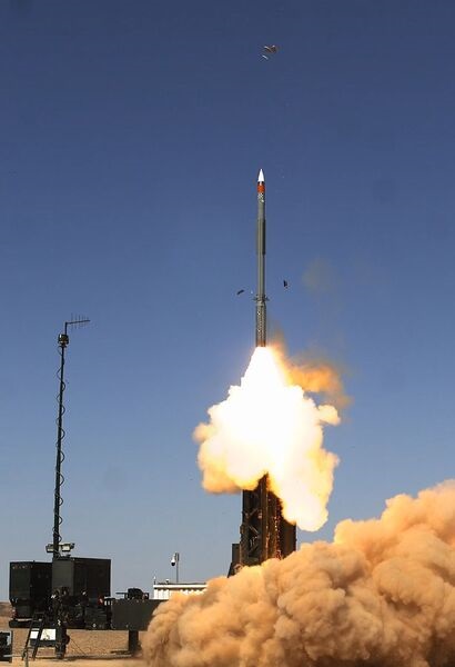 Slovakia received the Barak MX air defence system (pictured firing interceptor), on 23 April 2026.
