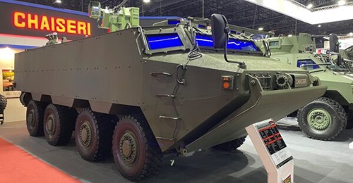 The AWAV was unveiled by Chaiseri at the Defense & Security show in Bangkok in 2023.