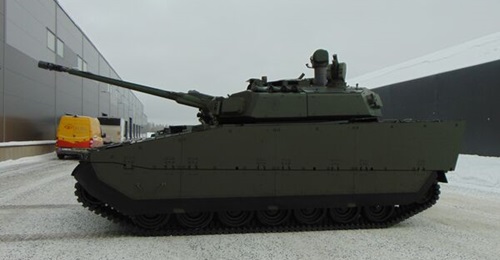 The first Slovak CV90 MkIV IFV was rolled out on 20 February 2026 in an official ceremony at BAE Systems Hägglunds in Örnsköldsvik.