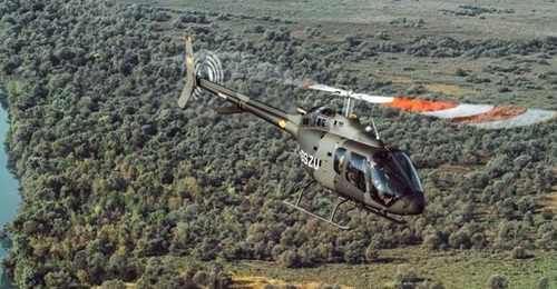 Equipped with a glass cockpit and avionics, the Bell 505 Jet Ranger X can be employed as a trainer platform.