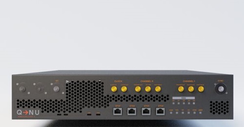 QNu Labs' Armos quantum key distribution (QKD) system.
