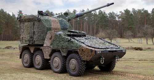 OCCAR has ordered 72 RCH 155 SPHs on behalf of the UK MoD to equip the British Army.
