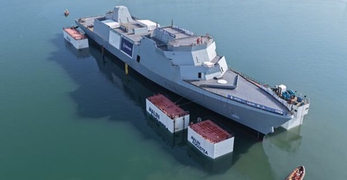 HMS Active was floated off at Rosyth in March 2026. Babcock is taking a GBP140 million charge against the Type 31 programme owing to design changes and re-work affecting the first two ships of the class.