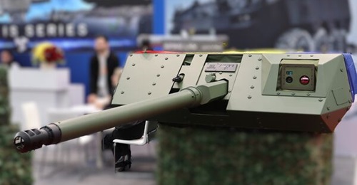 Pro Optica's Anubis 30 mm turret displayed at BSDA 2026.