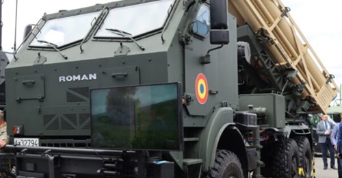 A proposed upgrade to Romania's LAROM MRL displayed at BSDA in May 2026.