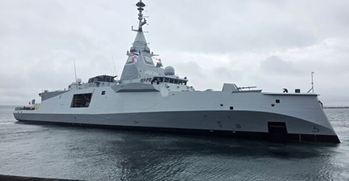 The French Navy received its first FDI frigate from Naval Group, Amiral Ronarc'h, in Brest on 17 October 2025.