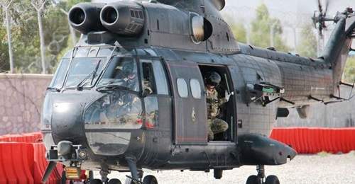The UK has withdrawn from Afghanistan the three Puma helicopters that have been operating in and around Kabul since 2015.