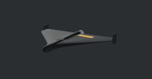 Computer generated 3D model of Geran-4 OWA UAV shared by Defence Intelligence of Ukraine on 25 May 2026.