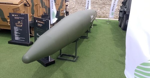 Roketsan displayed the Tayfun Block-4 missile during Exercise 'EFES 2026'.