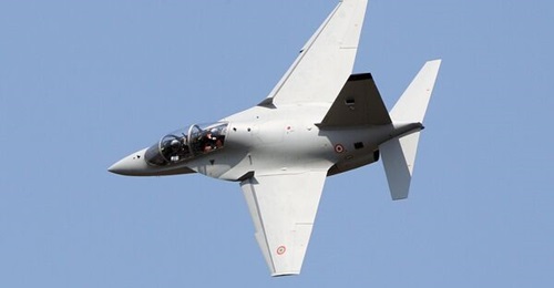 Seen in Italian Air Force service, the M-346 is to be utilised by ITPS Canada for the training of student pilots at its ITTC.