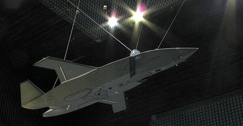 Boeing conducts radar cross section (RCS) testing of the MQ-28 Ghost Bat.
