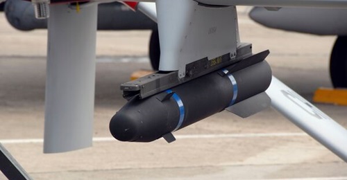CENTCOM forces disabled two vessels by firing Hellfire missiles, similar to the one shown here, at the ships.