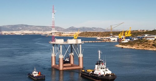 The European Panoptis unmanned maritime surveillance platform took part in sea trials near Greece in late May 2026.