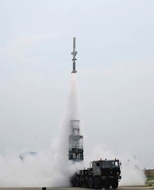 India's DRDO conducted the maiden flight-test of its NASM-MR.