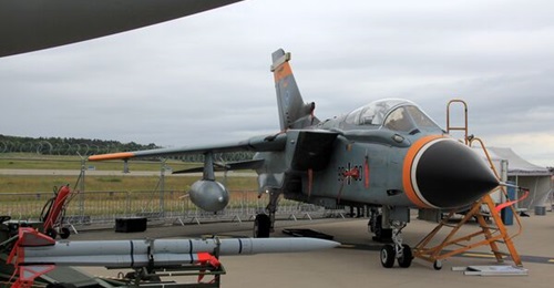 Seen on static display at the ILA Berlin Airshow earlier in June 2026, a Luftwaffe Tornado IDS that has since returned to Büchel Air Base following an extensive refurbishment at the site in preparation of the arrival of the first F-35As from 2027.