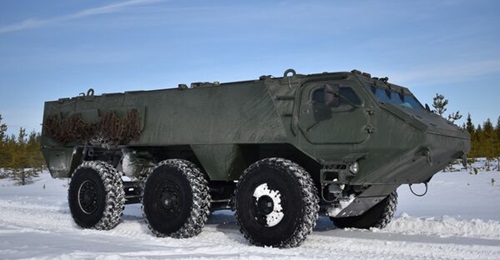 Sweden has announced that it wants to join the Finnish-led CAVS 6×6 vehicle programme.
