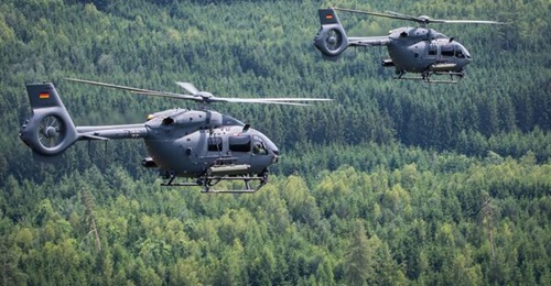 The Luftwaffe announced on 24 June 2026 that the first two of 10 H145M LKH helicopters for its special operations forces (SOF) have been delivered into Laupheim Air Base.