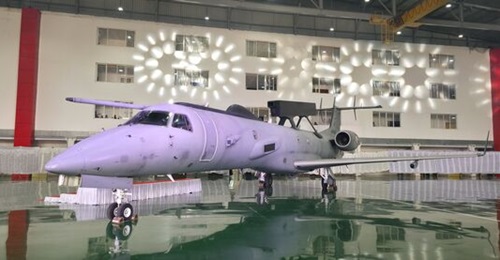 The Indian Air Force's (IAF's) Netra Mk 1 airborne early warning and control (AEW&C) aircraft entered service in 2017.