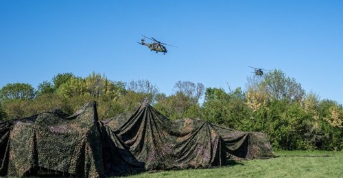A 1 (Fr) Corps command post during Exercise ''Orion' 26'.