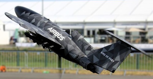The Bird of Prey with its Mark 1 C-UAV missiles was showcased by Airbus at the ILA Berlin Airshow 2026 in June.