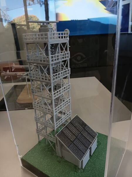 The Brazilian Navy has inaugurated its first Unidade de Vigilancia Costeira coastal surveillance unit, represented here in this model.