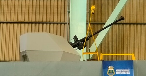 Brazil has acquired additional Bofors 40Mk4 systems, shown here installed on the NPa Mangaratiba ship.