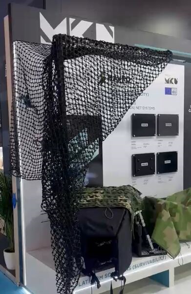 MKU's Anti-Drone Net is intended to neutralise aerial threats by entangling the propellers, airframe, and control surfaces of UAVs.