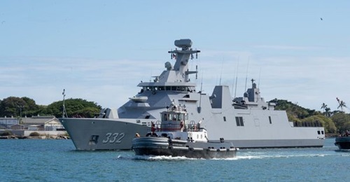 KRI 
        
         seen here in a file photo released by the US Navy.